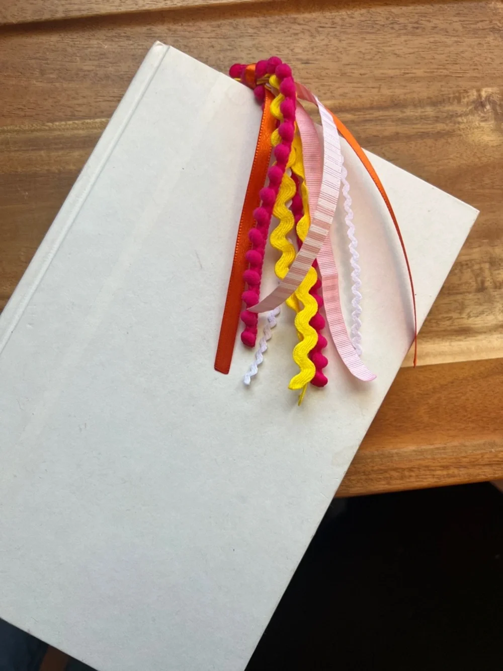 Handmade Key Chain and Bookmark Smiley Face & Floral Set